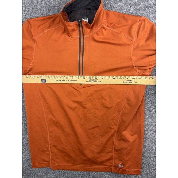 REI Pullover Shirt Mens Large Half Zip Performance Outdoor Hiking Athletic - Picture 3 of 5